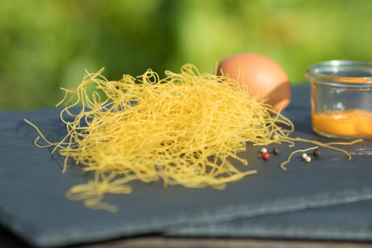 Hausgemachte 6-Eier Fadennudeln von der Werkovits Nudelmanufaktur