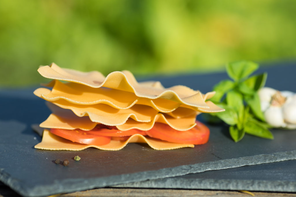 Hausgemachte 6-Eier Lasagne-Blätter von der Werkovits Nudelmanufaktur