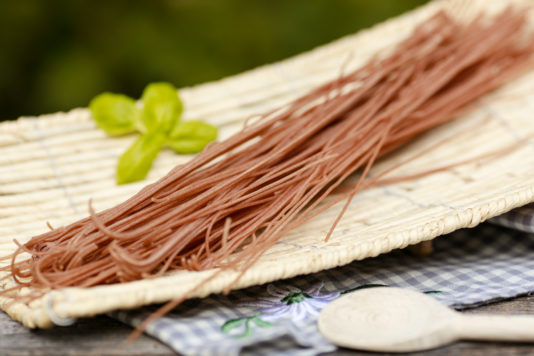 Hausgemachte Dinkel-Spaghetti ohne Ei von der Werkovits Nudelmanufaktur